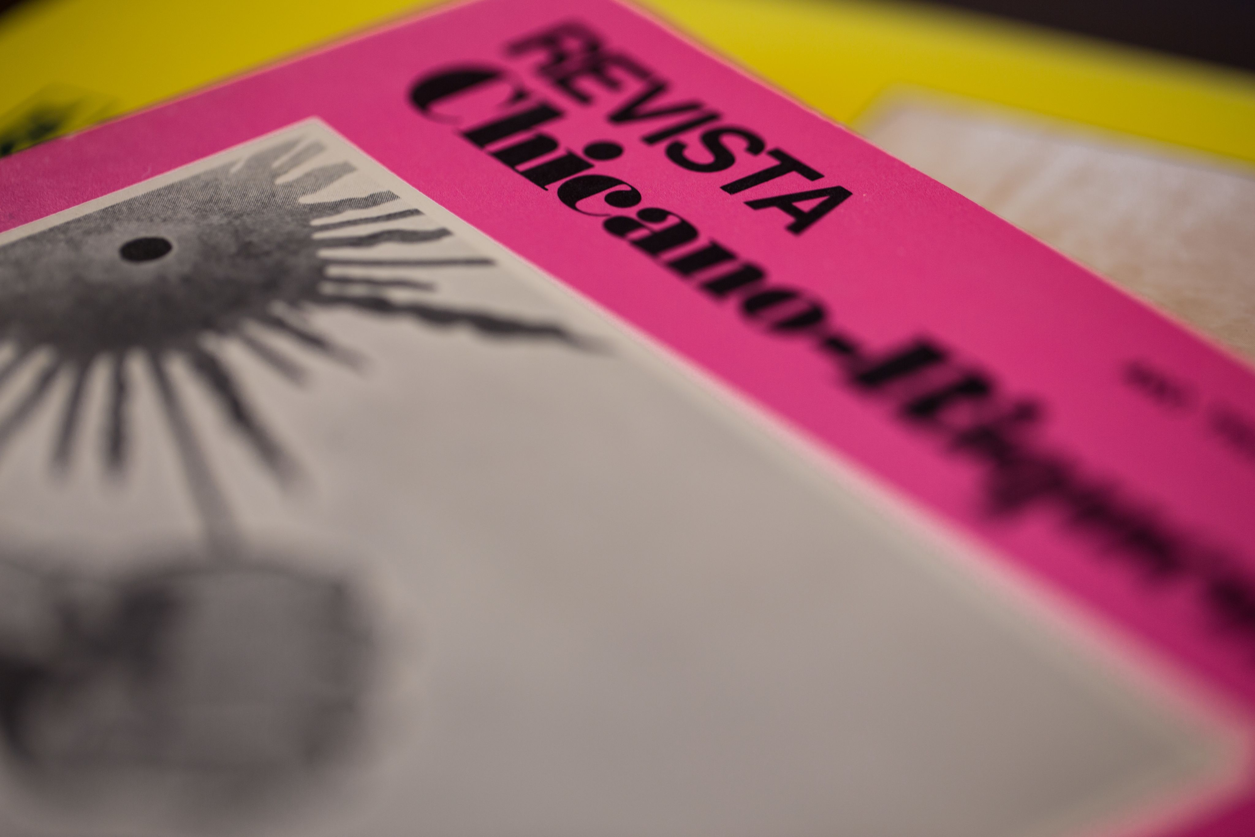 Photo of book with pink cover
