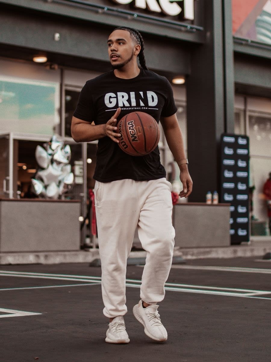 Thomas Fields is founder of GRIND Interactive, a portable basketball shooting machine.