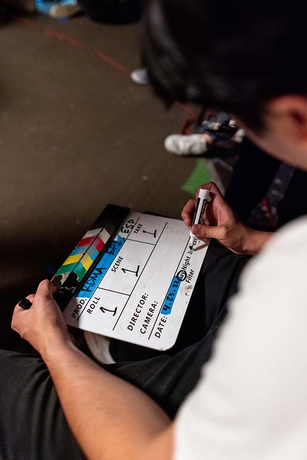 clapperboard