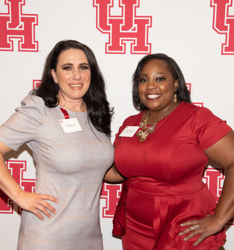 Crystal Lugo, Program Manager, C.T. Bauer College of Business; Lenay Johnson, Director of Admissions and Recruitment, C.T. Bauer College of Business