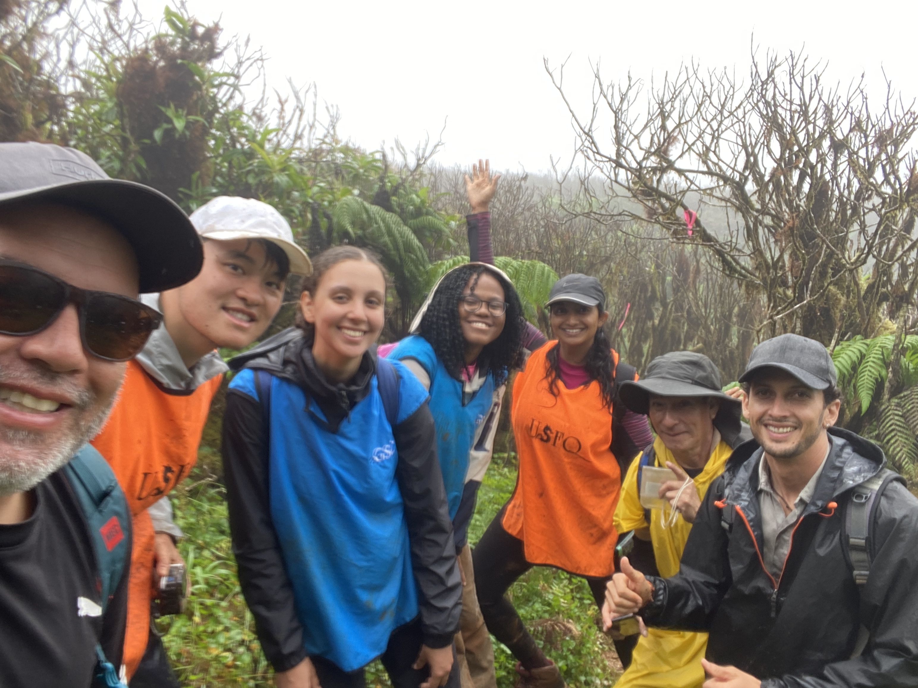 University of Houston students exploring the Galapagos Islands