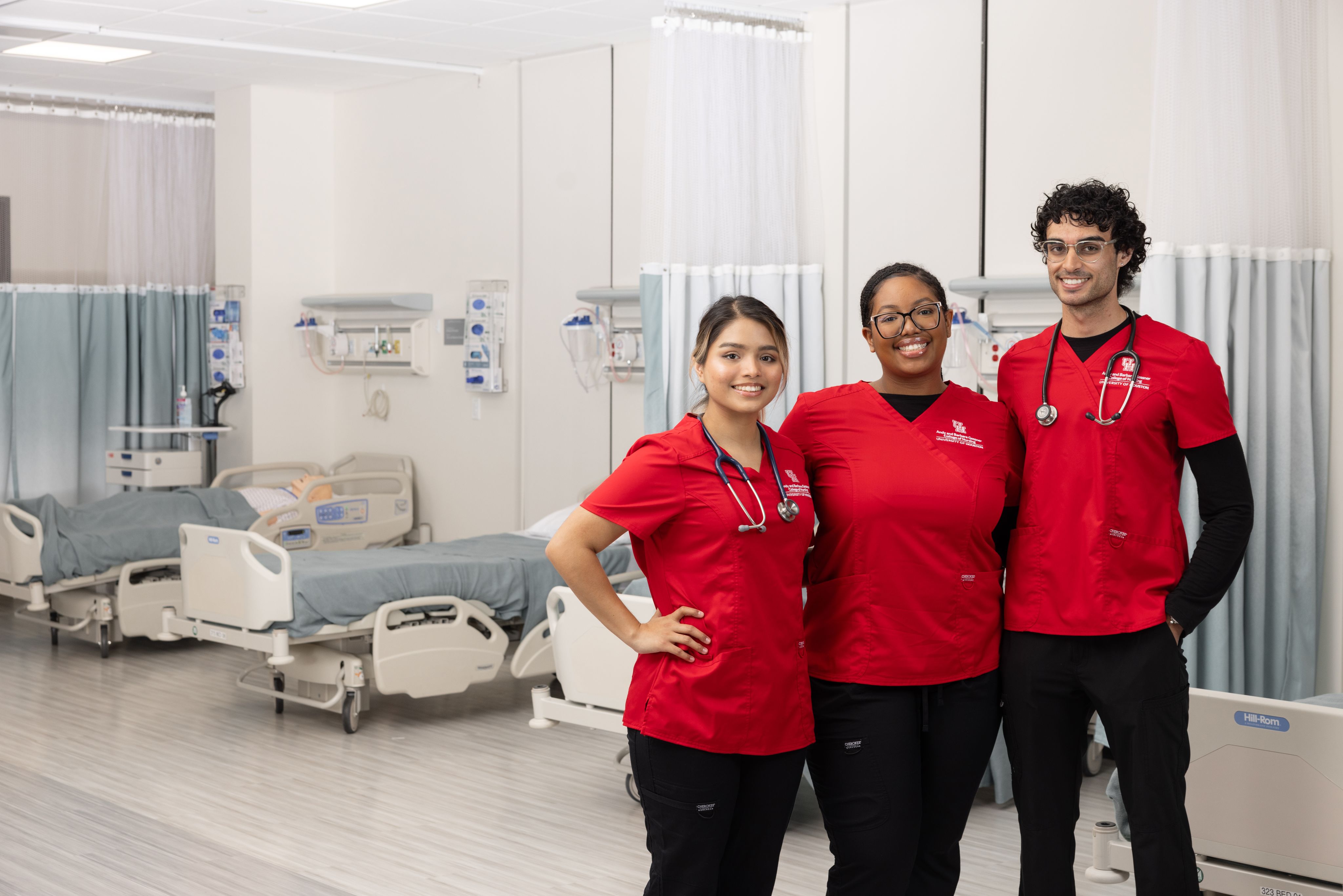 nursing students at Gessner College of Nursing