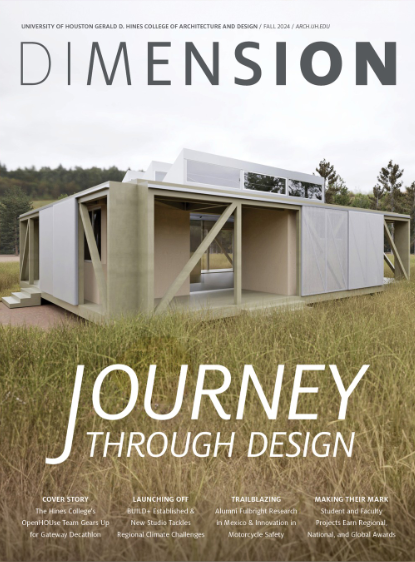 Cover of the Fall 2024 DIMENSION magazine.
