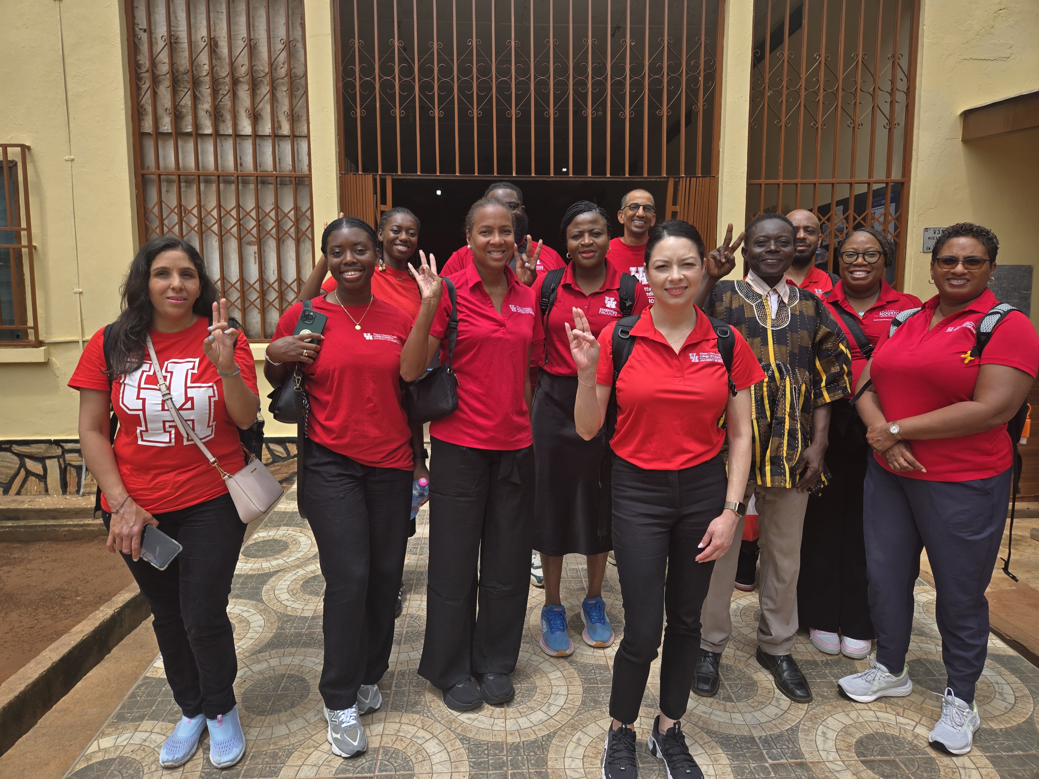university of houston delegation in accra, ghana