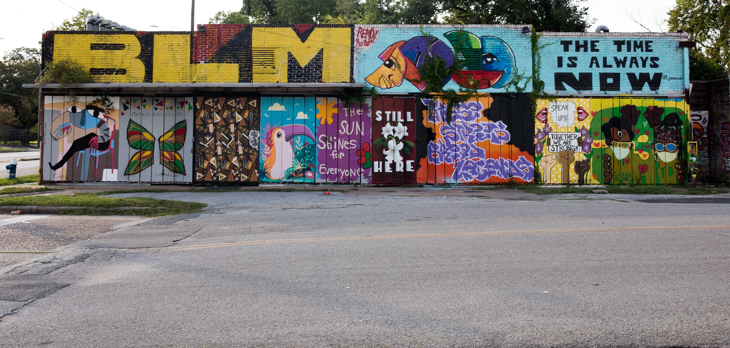 Black Lives Matter mural