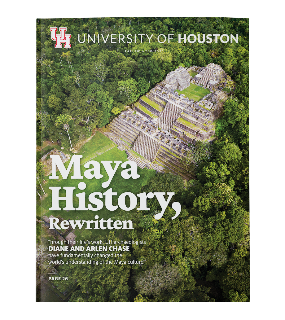 Cover of the Fall 2025 issue of University of Houston Magazine