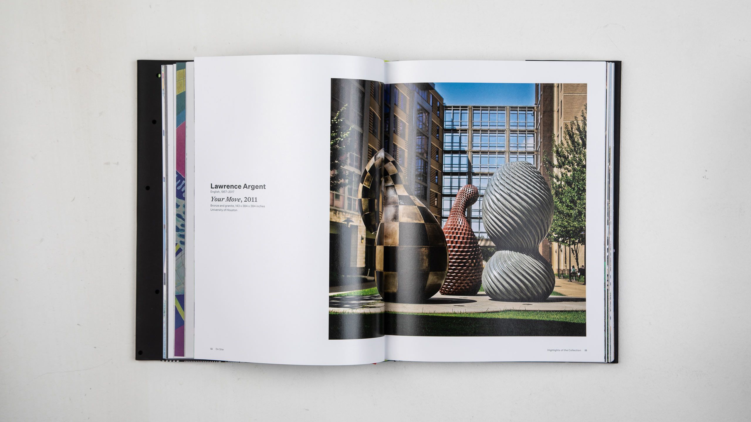 "Your Move", 2011 By Lawrence Argent from within UH Public Art Book