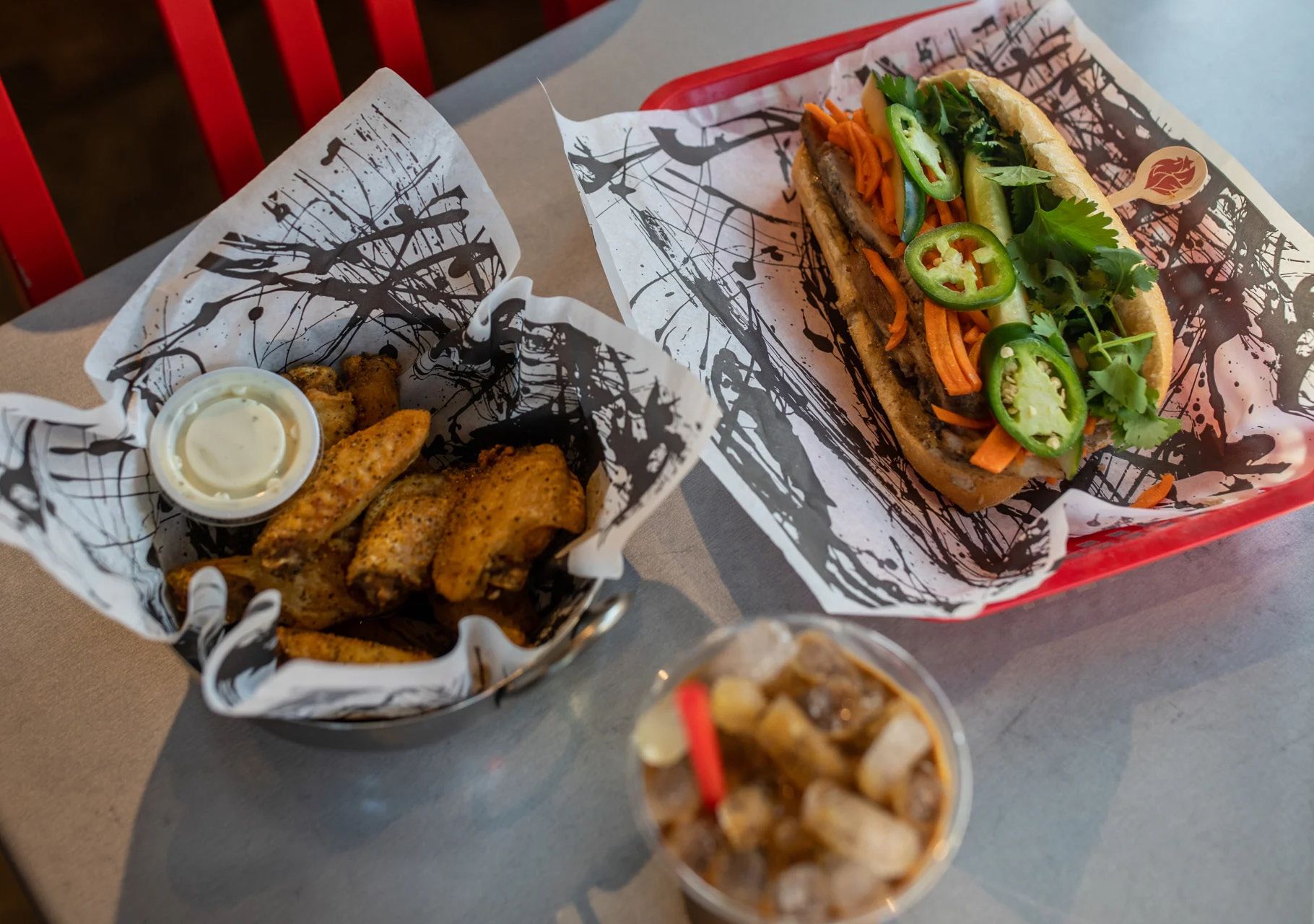 Banh Mi, Wings, and Vietnamese Coffee