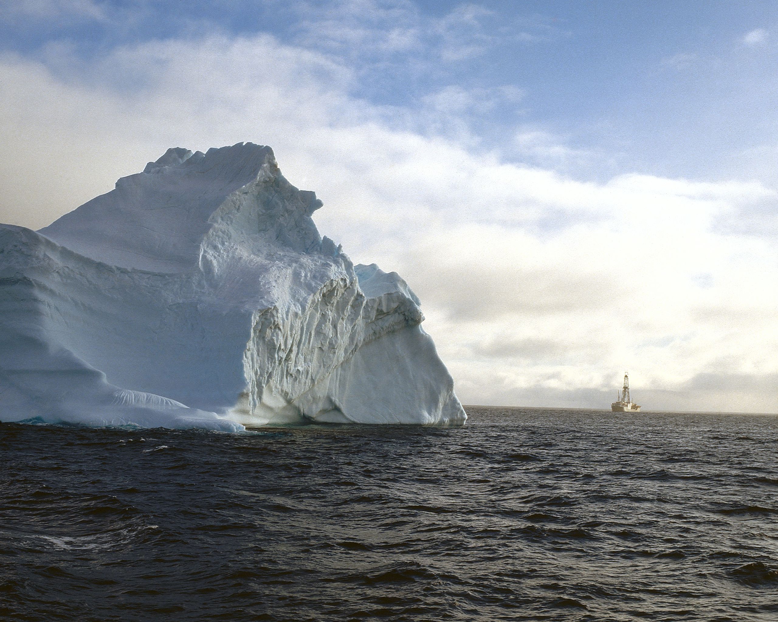 The JOIDES Resolution drill ship will take scientists on a two-month trip to the Amundsen Sea off the west coast of Antarctica. Photo: IODP